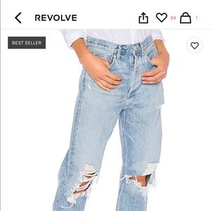 Agolde boyfriend jeans
